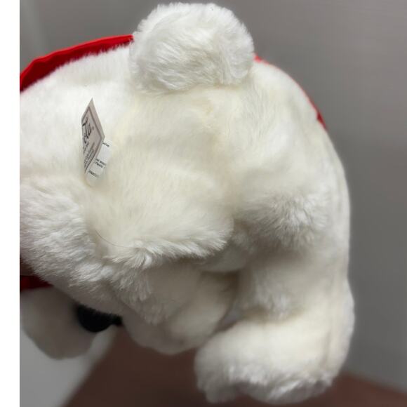 Dale Earnhardt Jr. Coca Cola Bear Red Silk Coke Signature Jacket 14" NWT FLAWS - Picture 2 of 5